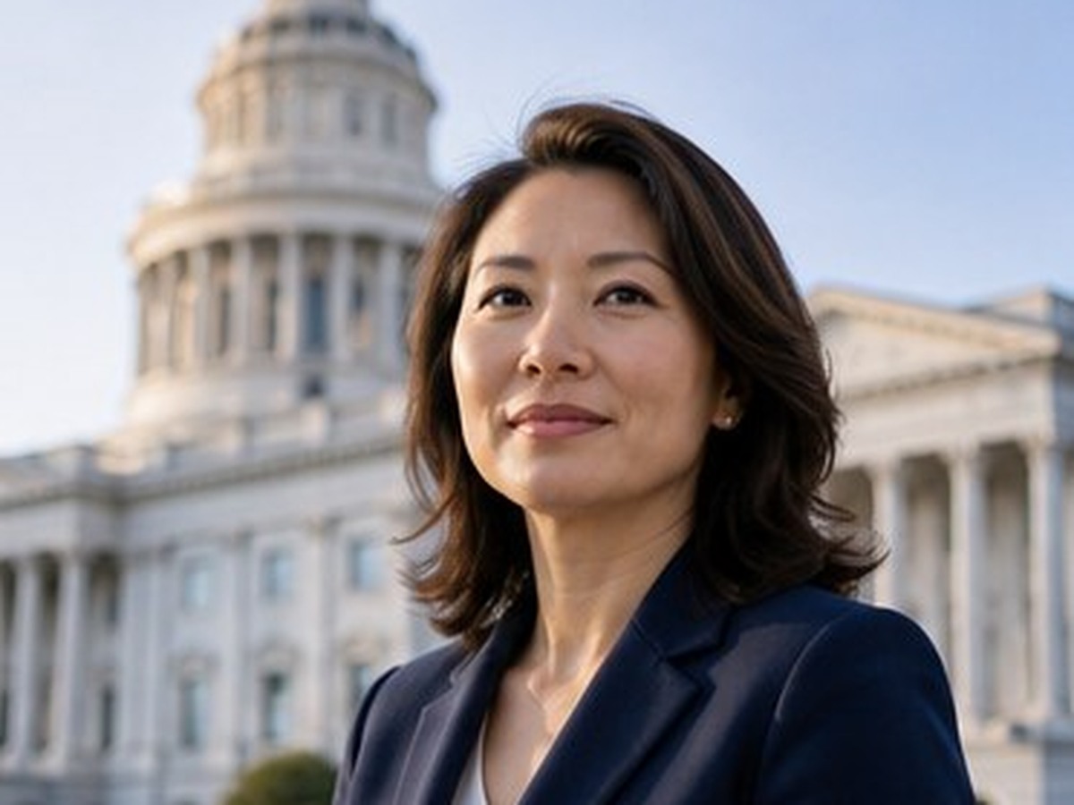 Fictional Constitution Navy realistic candidate portrait preview.