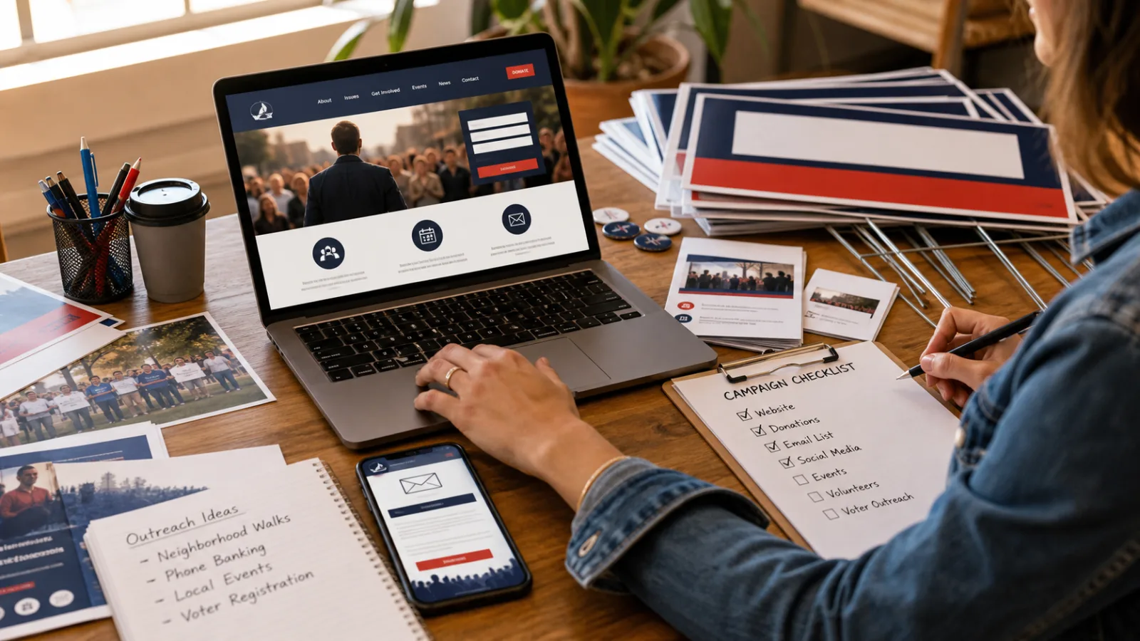 Best Practices for Using a Political Website to Promote Your Campaign visual guide